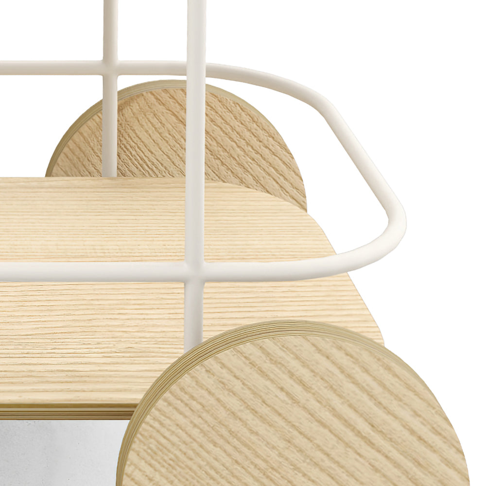 Gus Arcade Bar Cart - Swan