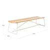 Gus Aero Bench - White