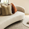 Freya 4 Seater Sofa - Silver