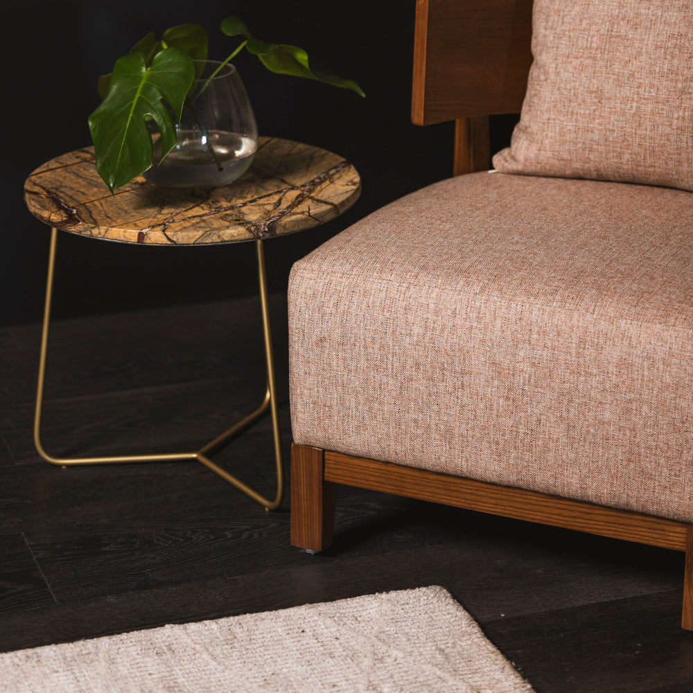 Polly Coffee Tables - Moka Marble