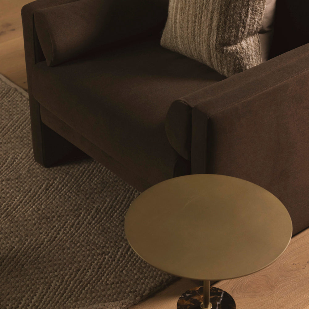 Gus Laurel Sofa Chair - Merino Mocha
