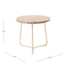 Polly Coffee Tables - Moka Marble