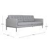 Gus Towne Sofa - Parliament Stone