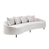 Freya 4 Seater Sofa - Silver