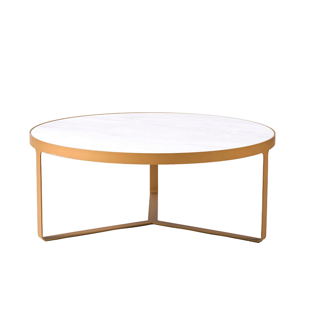 Princeton Coffee Table - White Marble