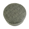 Hansel Ottoman - Dark Green Recycled Leather