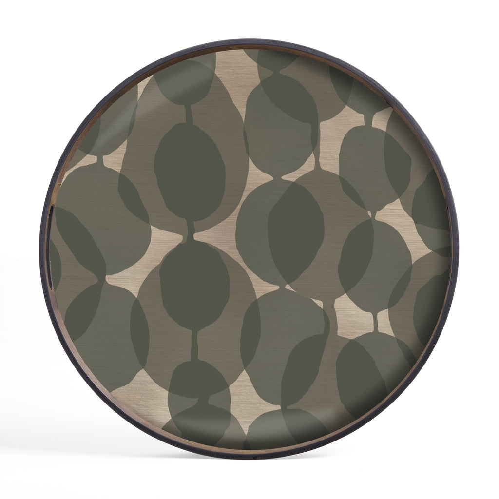 Ethnicraft Connected Dots Glass Tray
