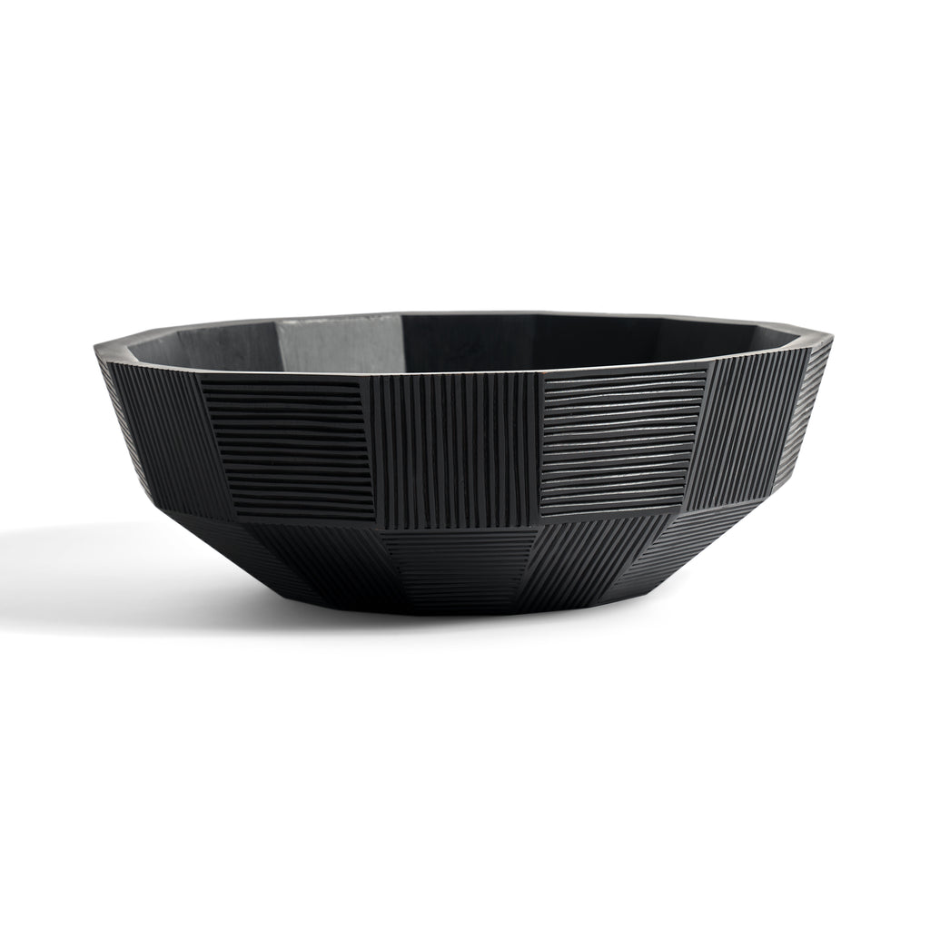 Ethnicraft Striped Bowl