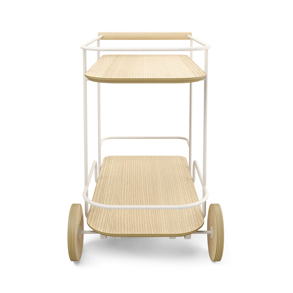 Gus Arcade Bar Cart - Swan