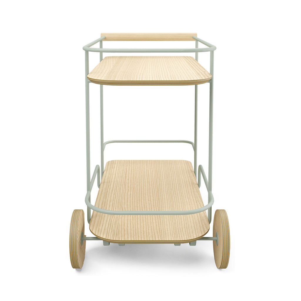 Gus Arcade Bar Cart - Swan