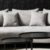 Freya 4 Seater Sofa - Silver