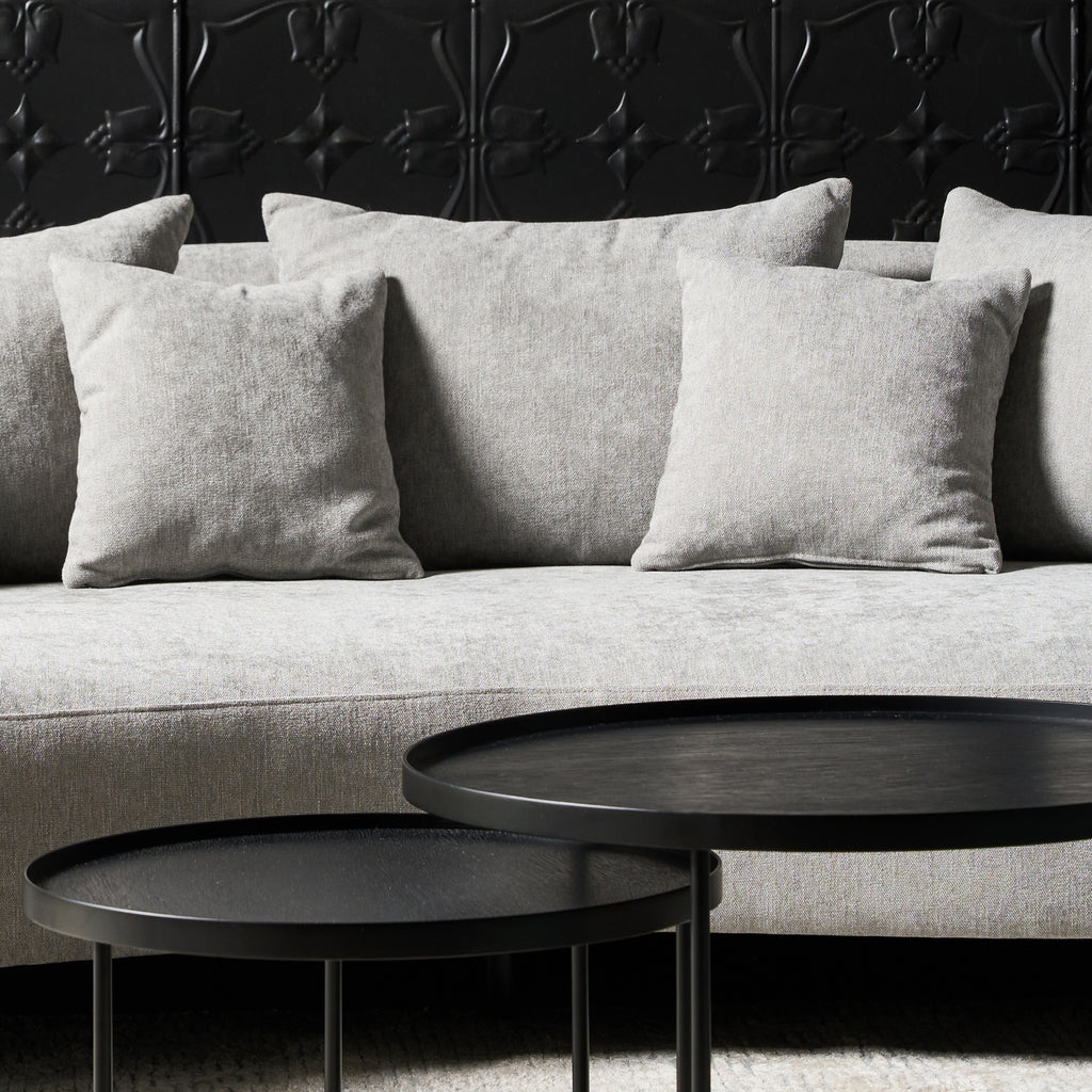 Freya 4 Seater Sofa - Silver