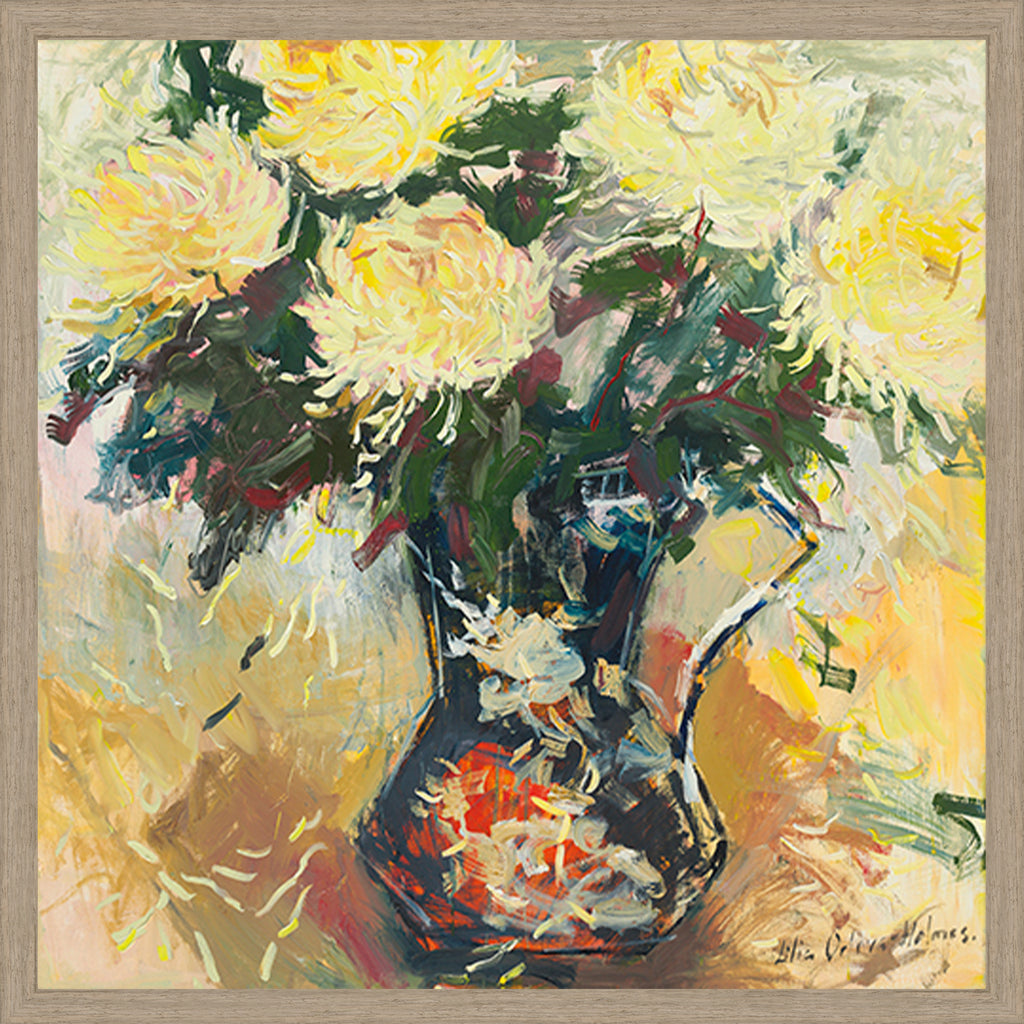 THE SCENT OF LEMON CHRYSANTHEMUMS