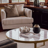 Princeton Coffee Table - White Marble