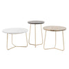 Polly Coffee Tables - Moka Marble
