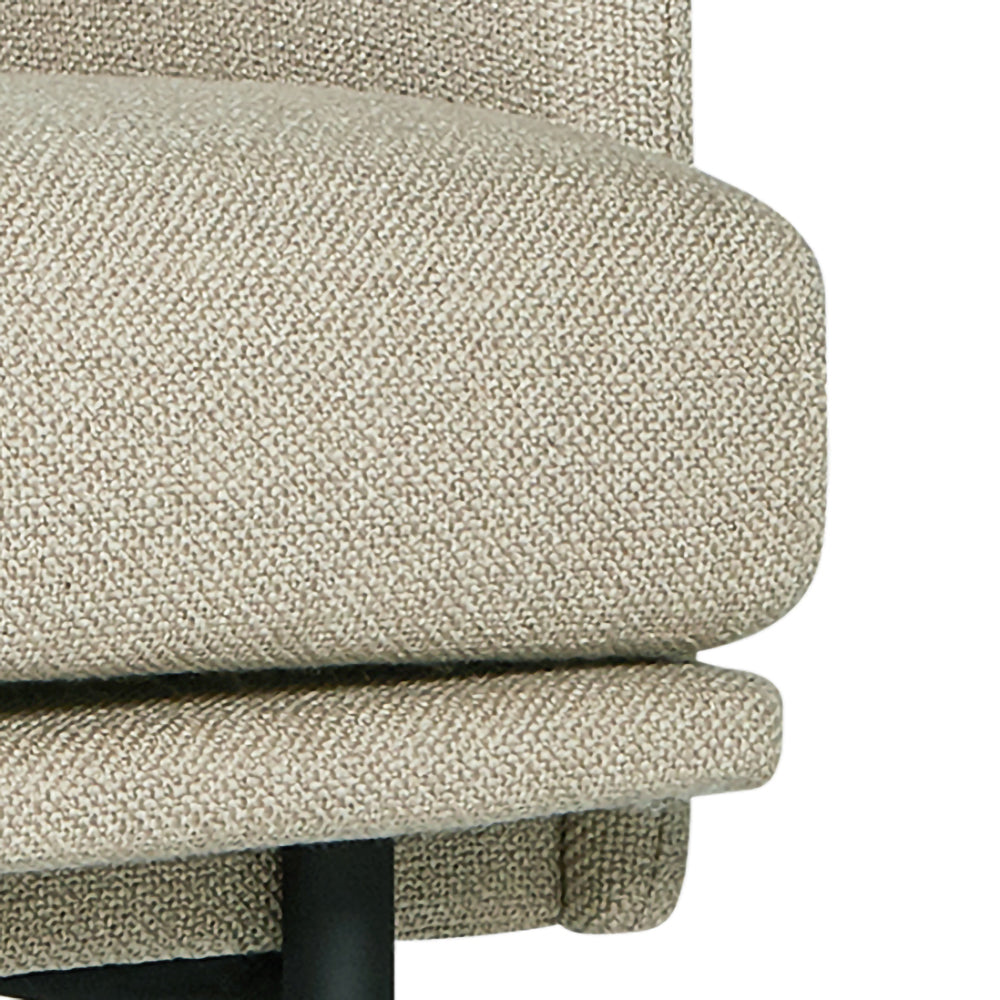 Gus Foundry Sofa Chair - Andorra Almond