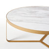 Princeton Coffee Table - White Marble