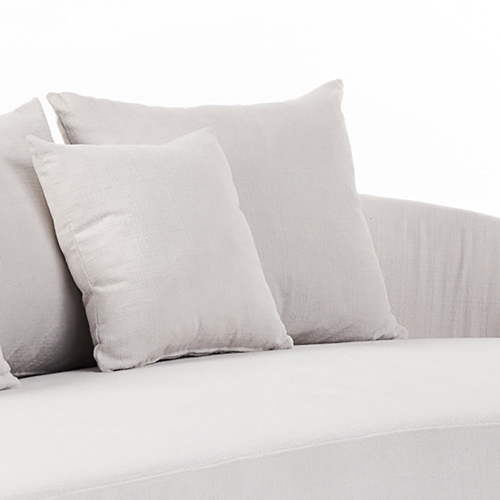 Freya 4 Seater Sofa - Silver