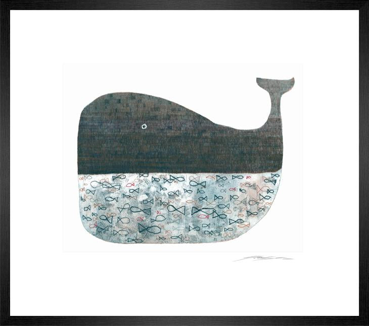 BLUE WHALE I ETCHING