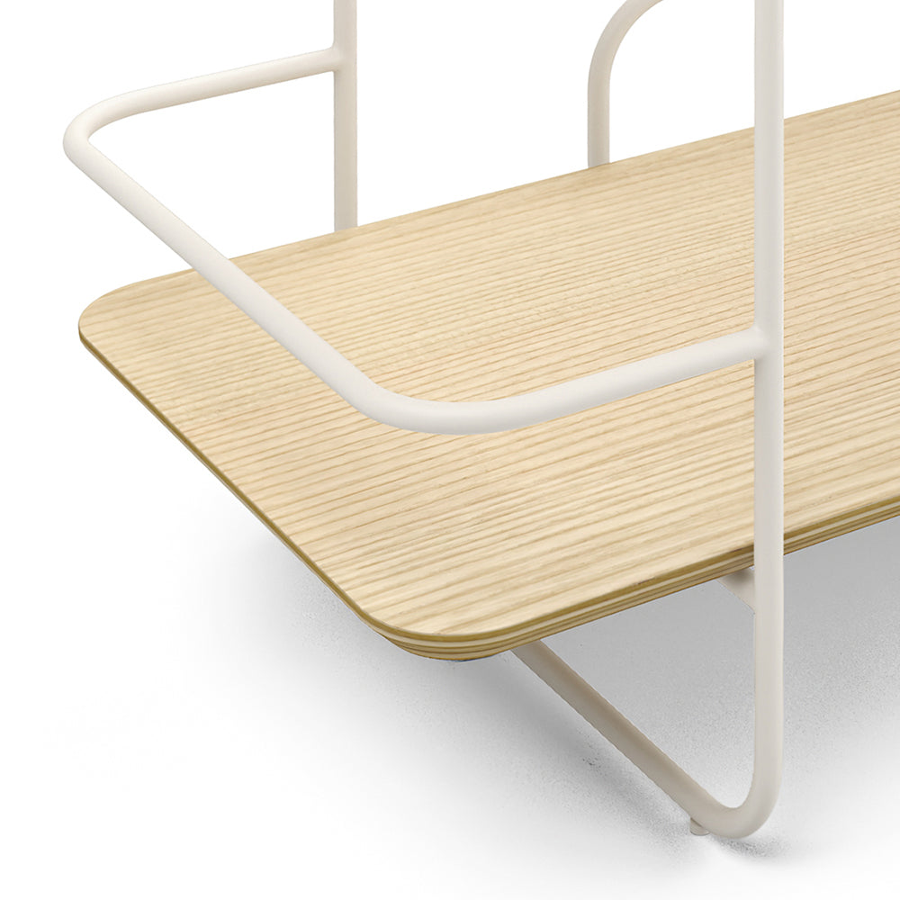 Gus Arcade Bar Cart - Swan