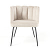 Bubble Chair - Bone Velvet