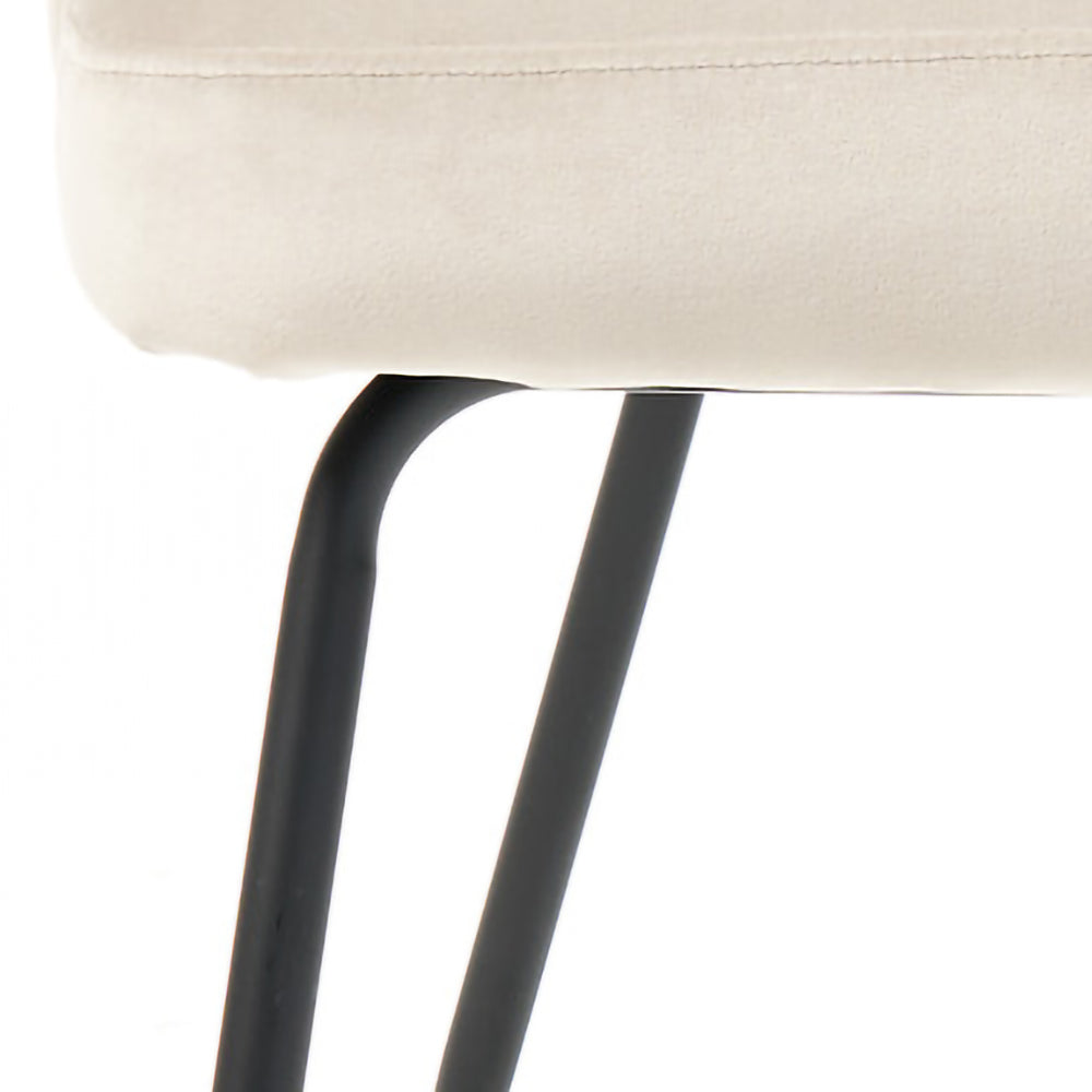 Bubble Chair - Bone Velvet