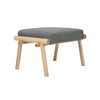 Gus Labrador Ottoman - Auckland Bluff Ash