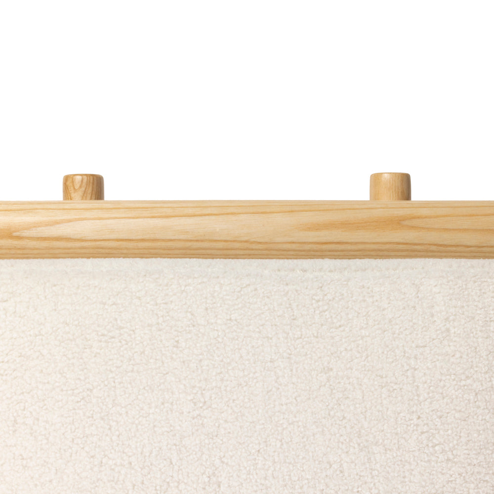 Gus Labrador Ottoman - Auckland Willow Ash