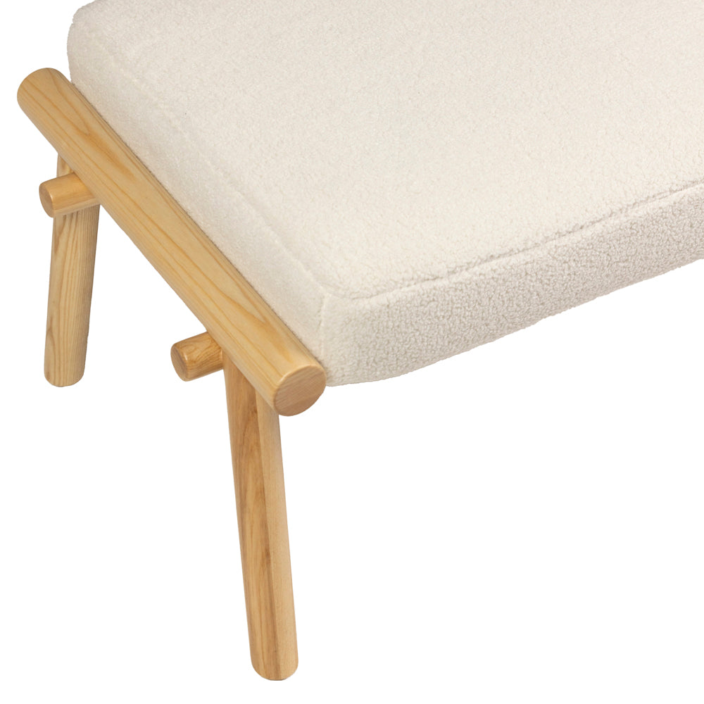 Gus Labrador Ottoman - Auckland Willow Ash