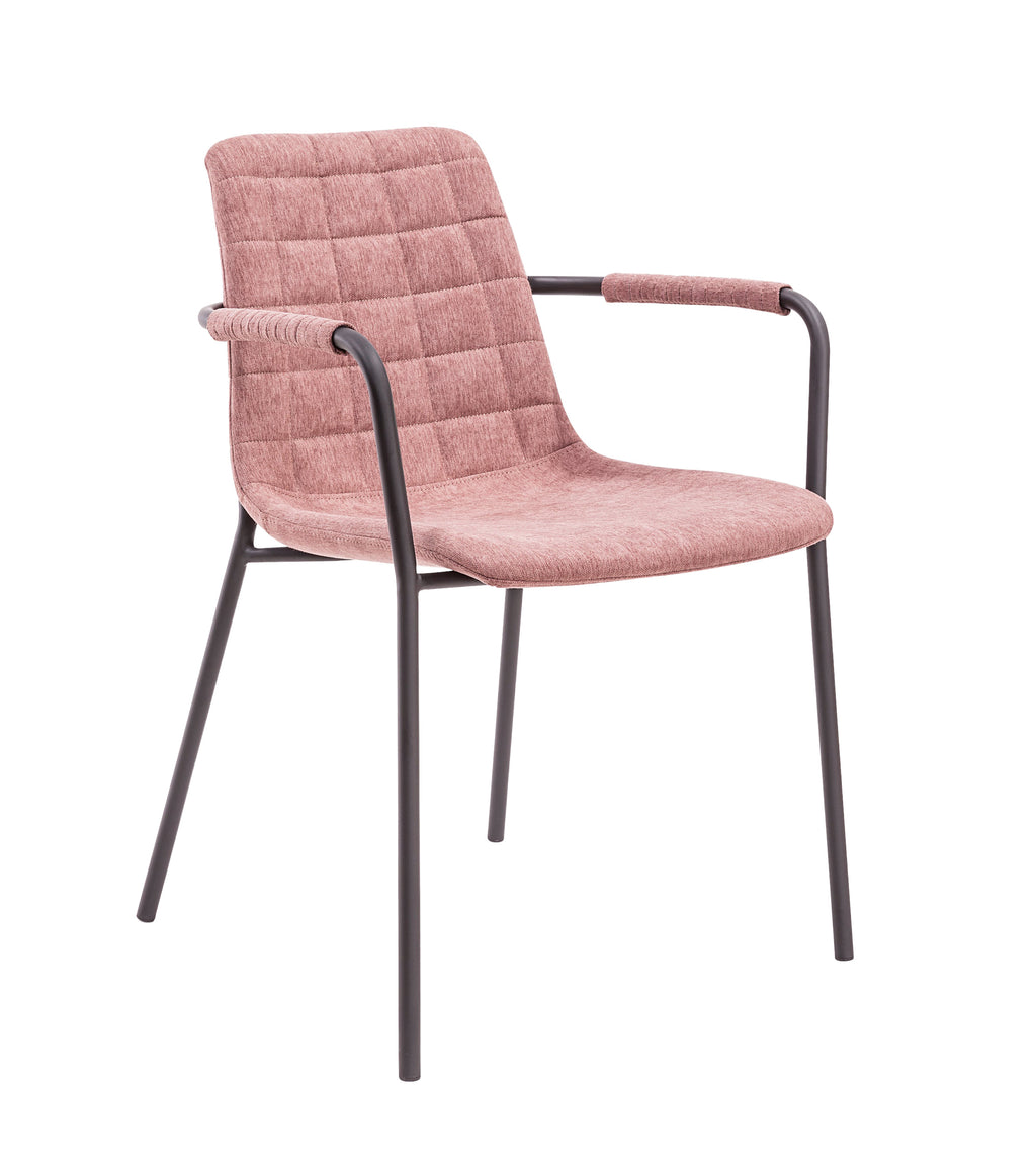 Mishy Dining Chair - Dusty Pink
