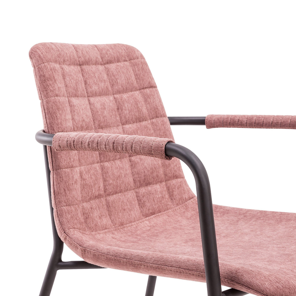 Mishy Dining Chair - Dusty Pink