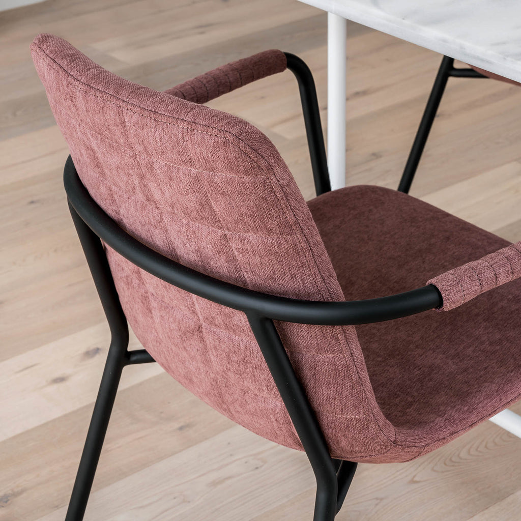 Mishy Dining Chair - Dusty Pink