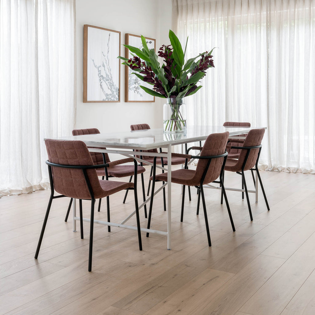 Mishy Dining Chair - Dusty Pink