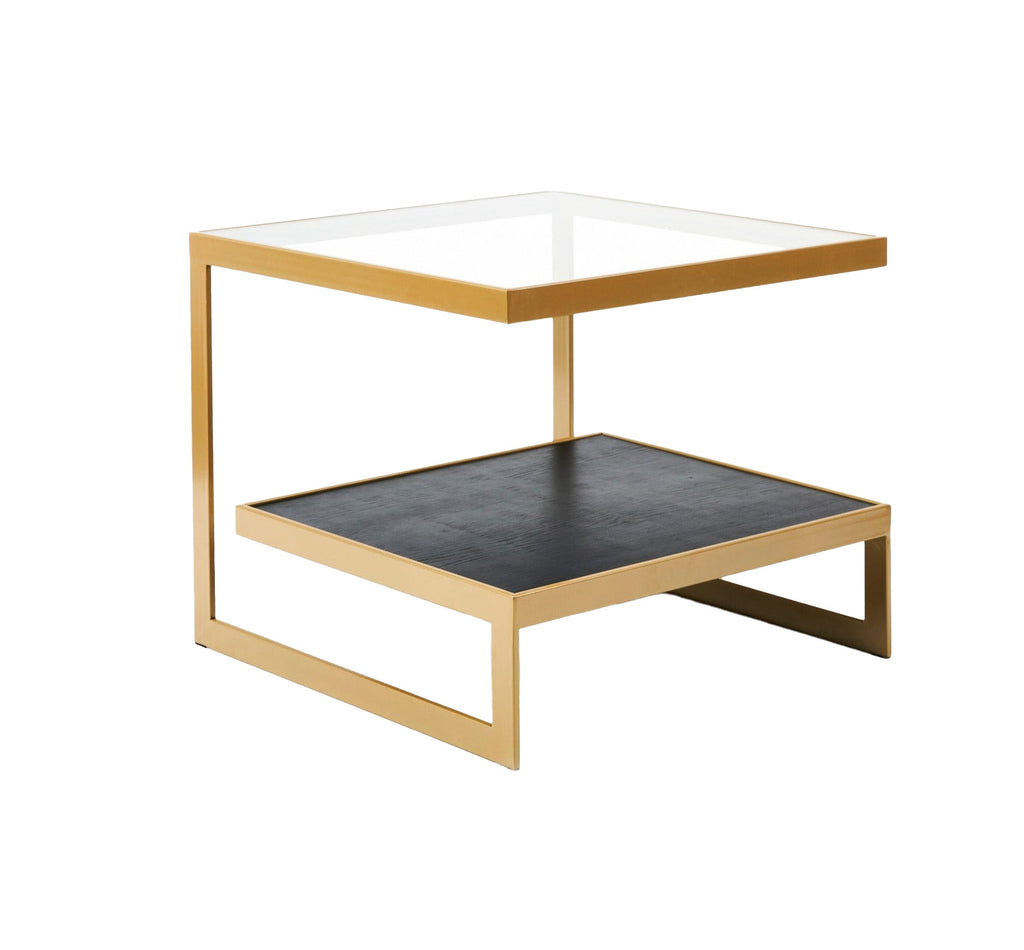 Lenny Side Table - Gold Oak