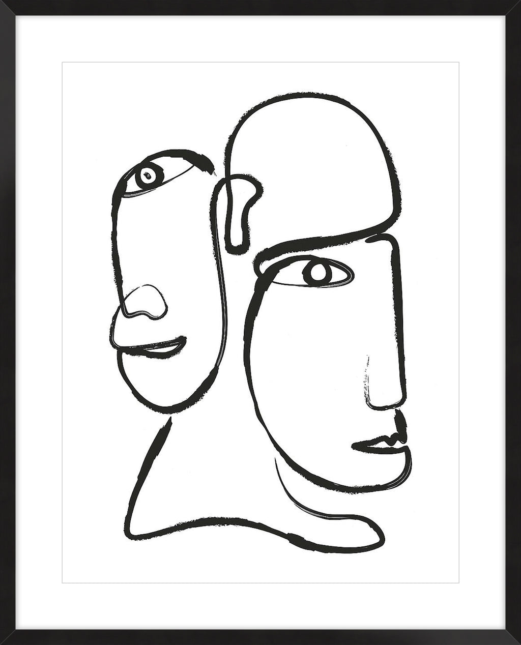 DOUBLE SILHOUETTE 104x84cm